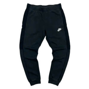 Nike Spodnie Dresowe Slim M Vintage Streetwear Czarny - widok ogólny przód vintage