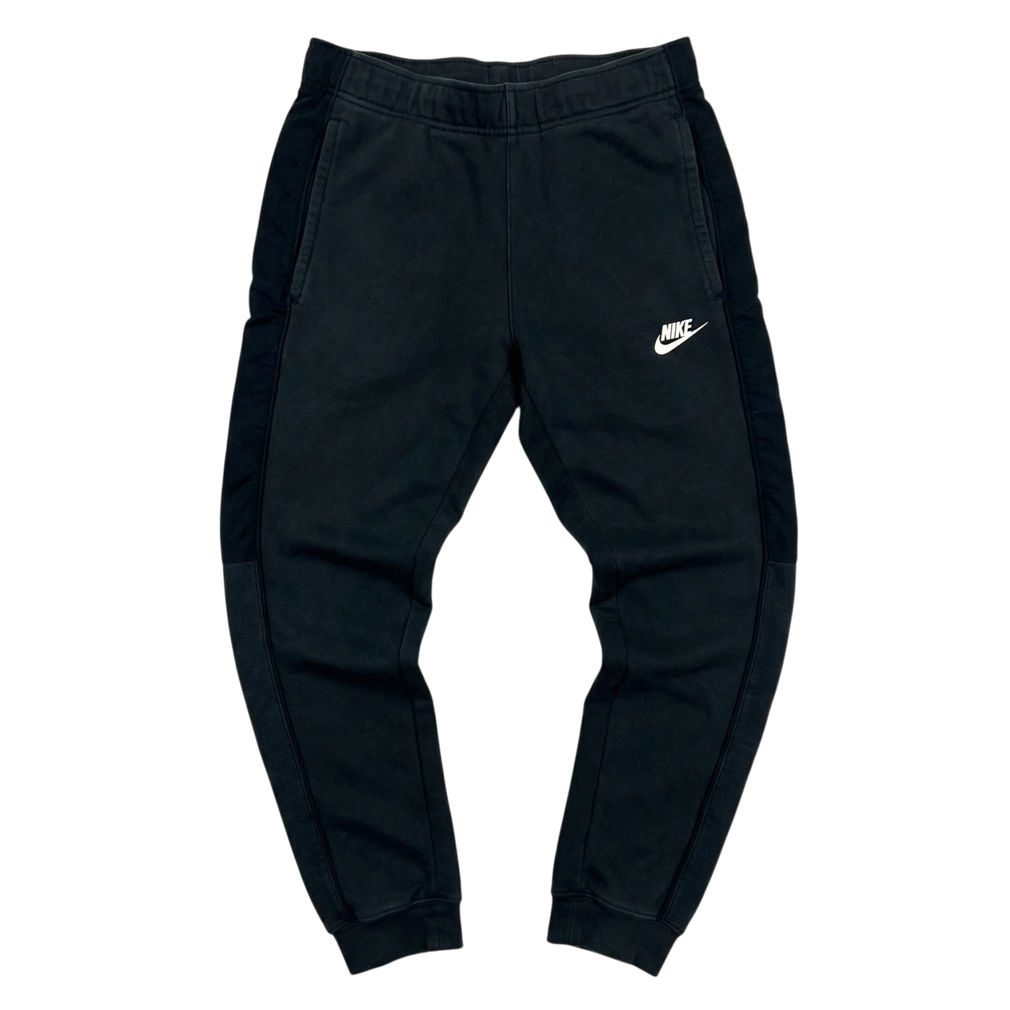 Nike Spodnie Dresowe Slim M Vintage Streetwear Czarny - widok ogólny przód vintage