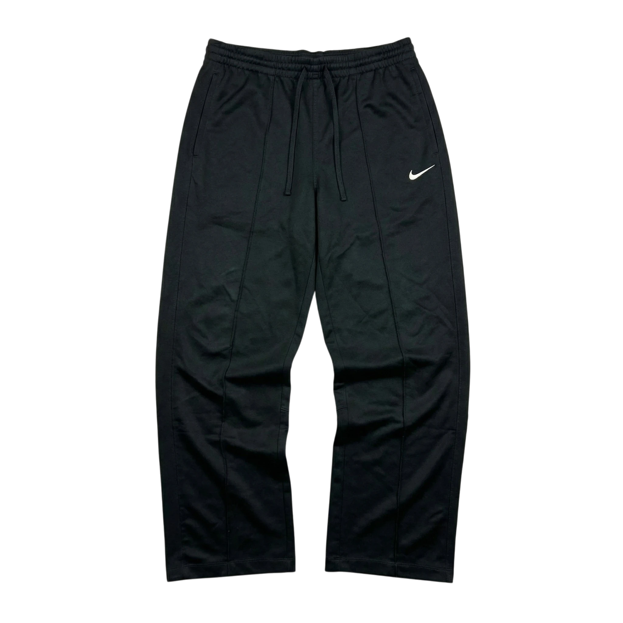 Nike Spodnie Dresowe Szerokie L Vintage Streetwear - widok ogólny przód vintage