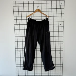 Nike Spodnie Swoosh Szerokie XL Vintage Retro Streetwear - zdjęcie 2