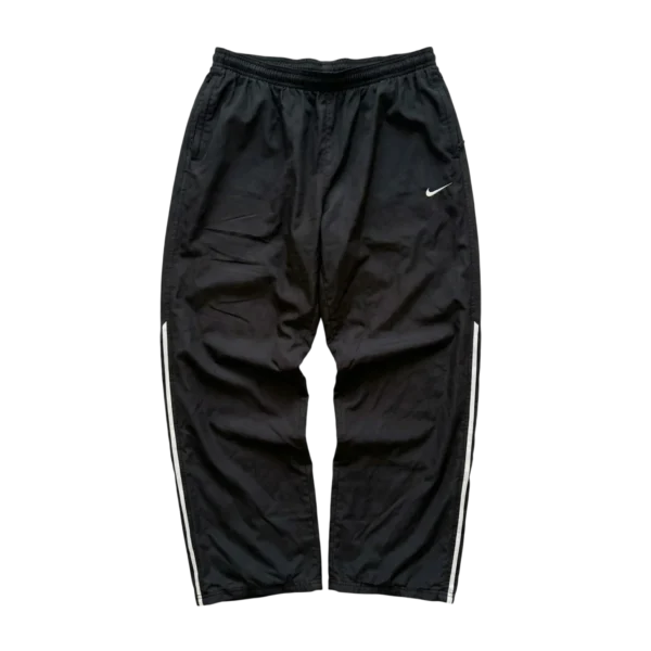 Nike Spodnie Swoosh Szerokie XL Vintage Retro Streetwear - widok ogólny przód vintage