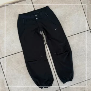 Nike Spodnie Szerokie Baggy L Vintage Streetwear Retro - zdjęcie 4