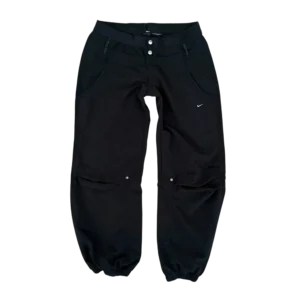 Nike Spodnie Szerokie Baggy L Vintage Streetwear Retro - widok ogólny przód vintage