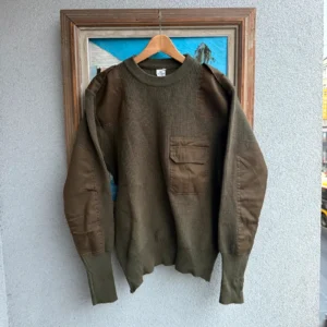 Nike Sweter Wełniany Military XL Vintage Streetwear - zdjęcie 2