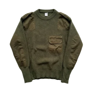 Nike Sweter Wełniany Military XL Vintage Streetwear - widok ogólny przód vintage