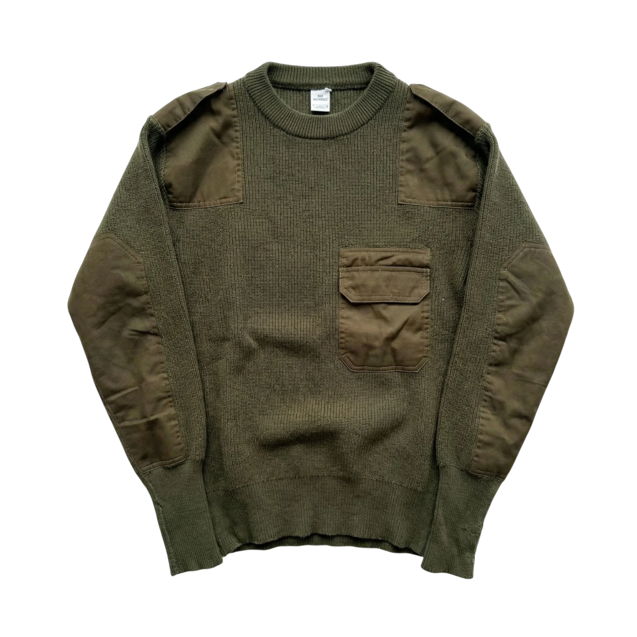 Nike Sweter Wełniany Military XL Vintage Streetwear - widok ogólny przód vintage