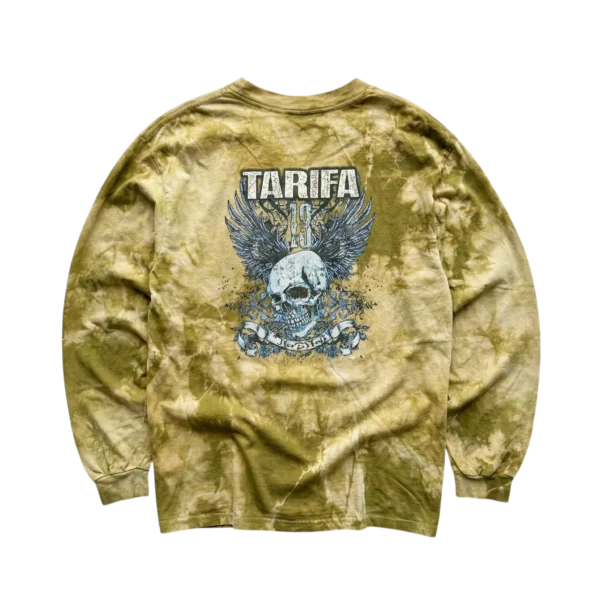 Opium Koszulka Longsleeve Tie Dye XL Vintage Streetwear - widok ogólny przód vintage
