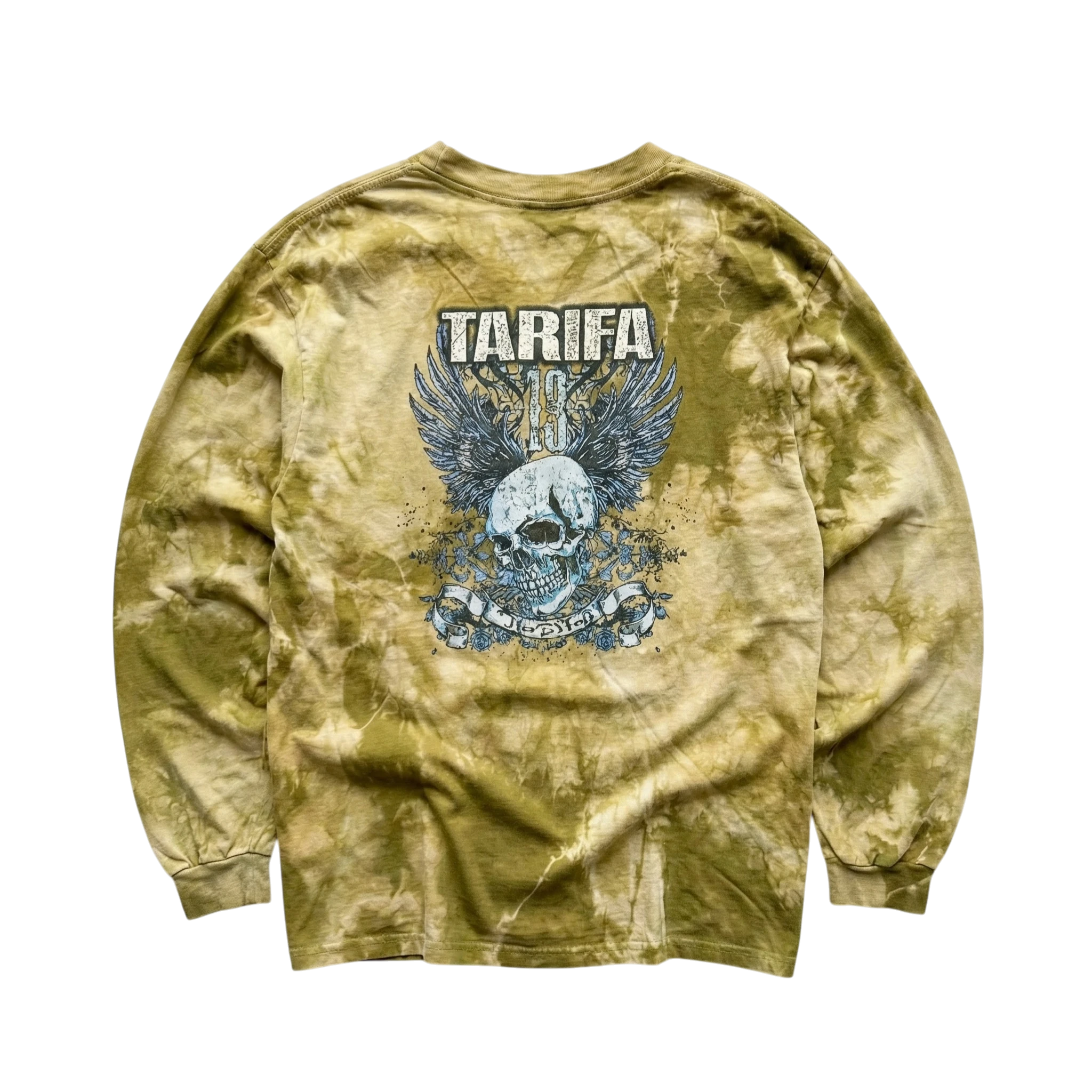 Opium Koszulka Longsleeve Tie Dye XL Vintage Streetwear - widok ogólny przód vintage