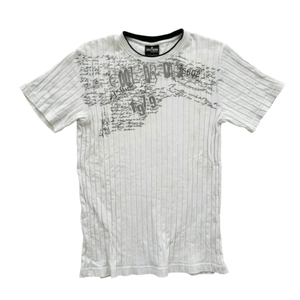 Opium Koszulka Ribbed L Vintage Streetwear Retro - widok ogólny przód vintage