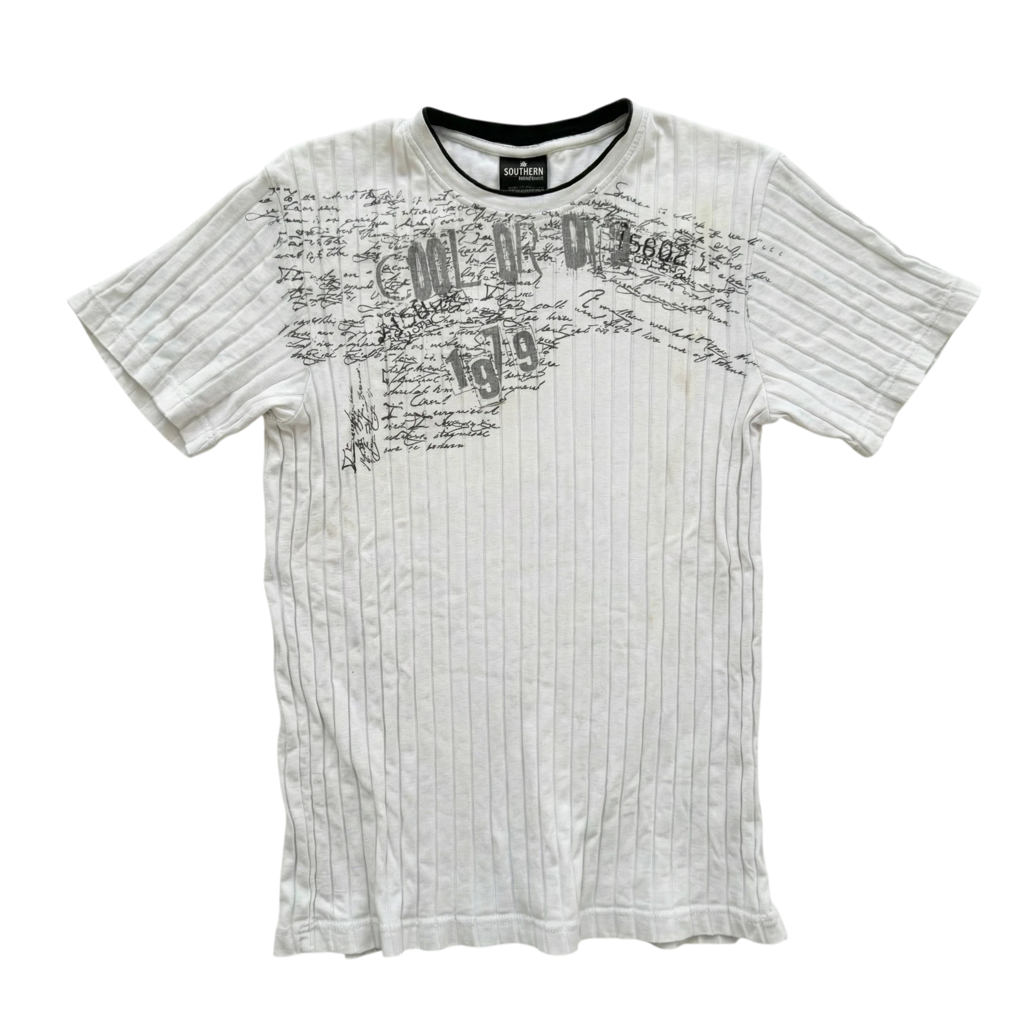 Opium Koszulka Ribbed L Vintage Streetwear Retro - widok ogólny przód vintage