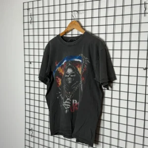 Opium Koszulka Thrashed Nadruk L Vintage Streetwear - zdjęcie 3