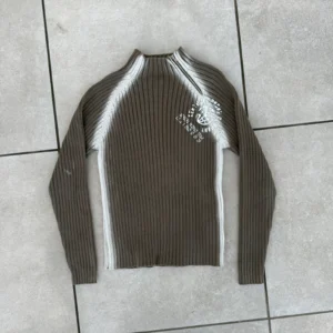 Opium Sweter Ribbed Szary L Vintage Streetwear retro - zdjęcie 2