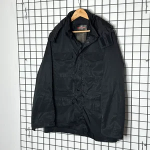 Prada Kurtka Wiatrówka Ocieplana Logo XL Vintage - zdjęcie 4