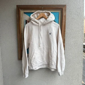 Ralph Lauren Bluza z Kapturem Biała Hoodie XL Vintage Streetwear - zdjęcie 2