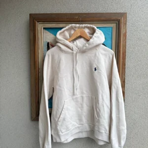 Ralph Lauren Bluza z Kapturem Biała Hoodie XL Vintage Streetwear - zdjęcie 3