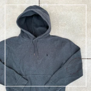 Ralph Lauren Bluza z Kapturem Szara L Vintage Streetwear - zdjęcie 4