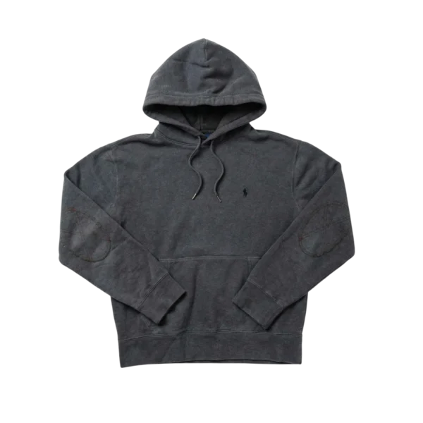 Ralph Lauren Bluza z Kapturem Szara L Vintage Streetwear - widok ogólny przód vintage