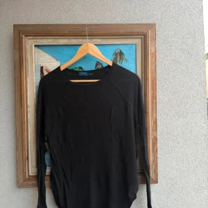Ralph Lauren Bluzka Longsleeve Czarna M Vintage Streetwear - zdjęcie 4