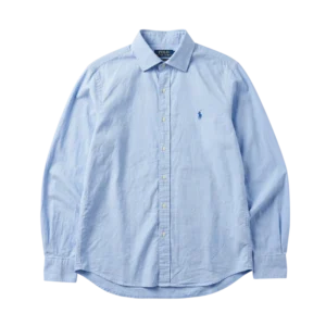 Ralph Lauren Koszula Oxford Niebieska S Vintage Streetwear - widok ogólny przód vintage