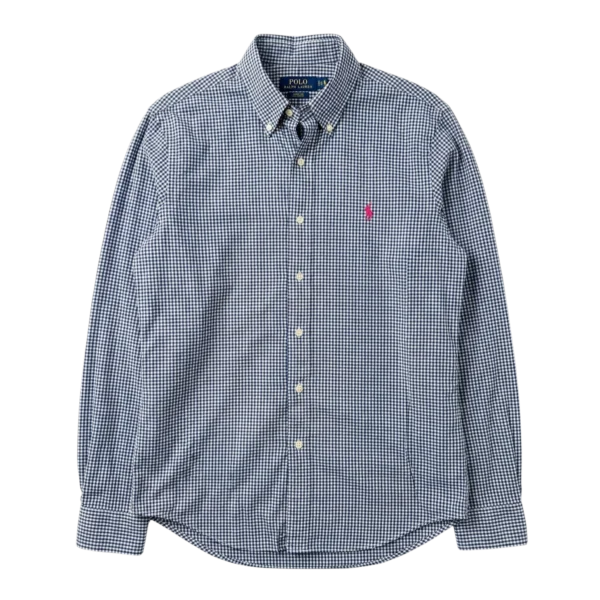 Ralph Lauren Koszula W Kratę Slim Fit XL Vintage - widok ogólny przód vintage