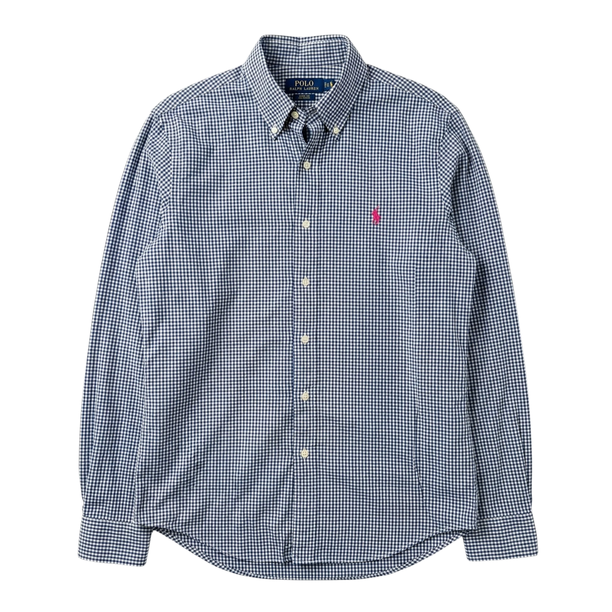 Ralph Lauren Koszula W Kratę Slim Fit XL Vintage - widok ogólny przód vintage