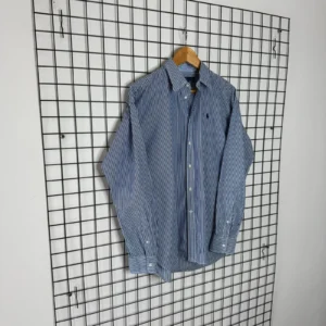 Ralph Lauren Koszula w Paski L Vintage Streetwear Retro - zdjęcie 3