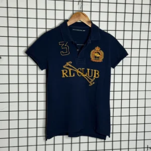 Ralph Lauren Koszulka Polo z Haftem L Vintage Streetwear - zdjęcie 3