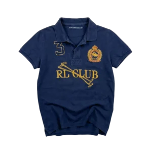 Ralph Lauren Koszulka Polo z Haftem L Vintage Streetwear - widok ogólny przód vintage