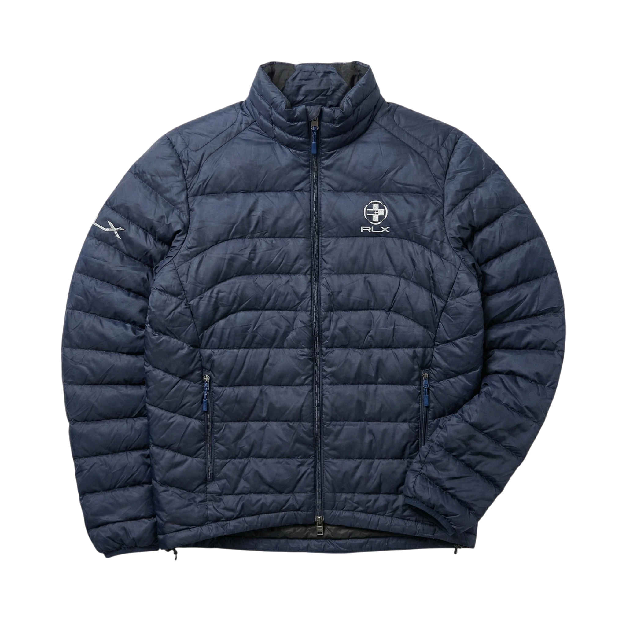 Ralph Lauren Kurtka Puchowa RLX L Vintage Streetwear - widok ogólny przód vintage