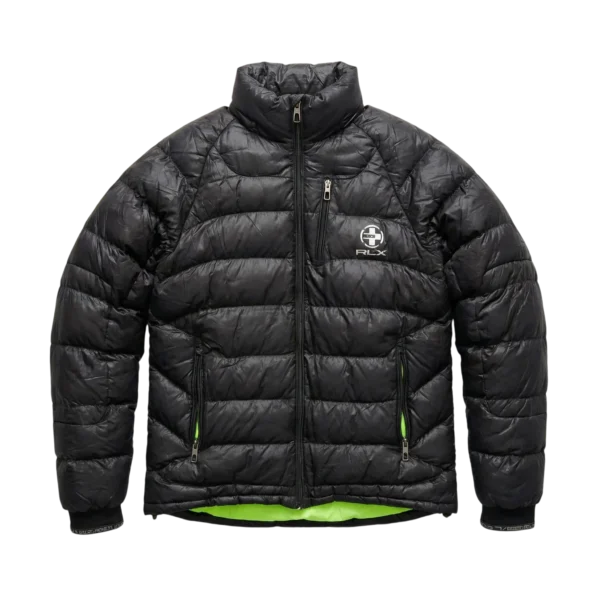 Ralph Lauren Kurtka Puchowa RLX XXL Vintage Retro Streetwear - widok ogólny przód vintage