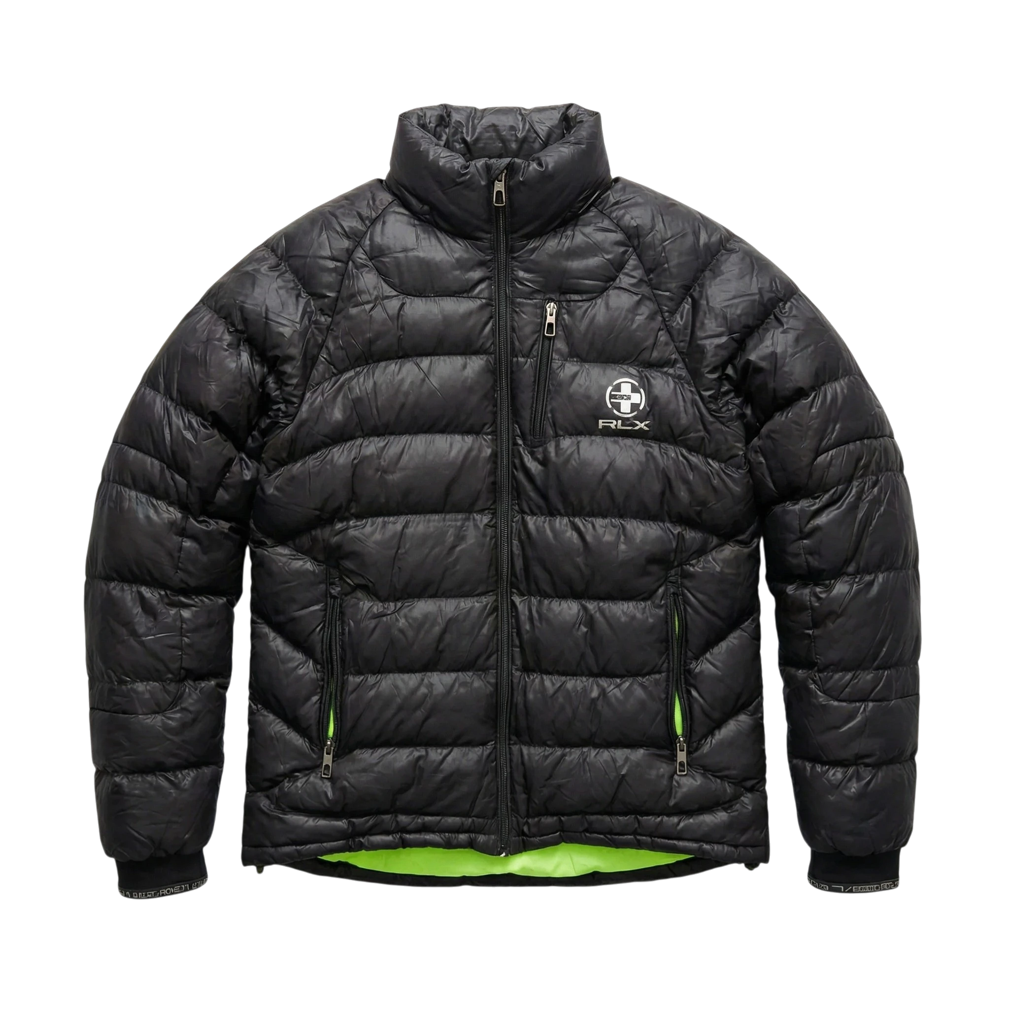 Ralph Lauren Kurtka Puchowa RLX XXL Vintage Retro Streetwear - widok ogólny przód vintage