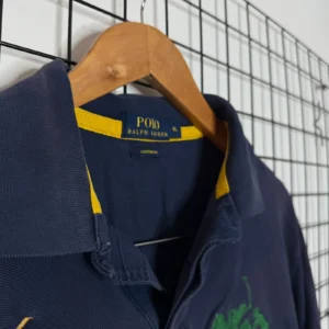 Ralph Lauren Polo Longsleeve Spellout XXL Vintage Retro - zdjęcie 4