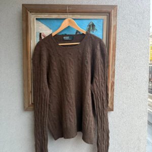 Ralph Lauren Sweter Wełniany XL Vintage Retro Streetwear - zdjęcie 3