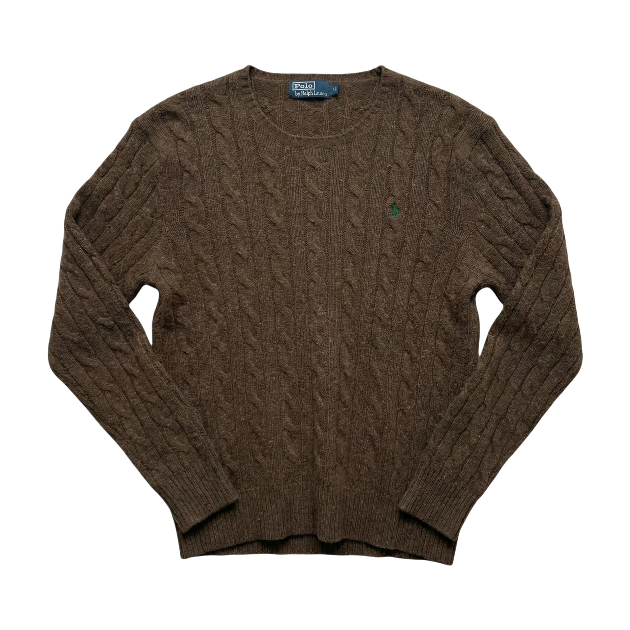 Ralph Lauren Sweter Wełniany XL Vintage Retro Streetwear - widok ogólny przód vintage