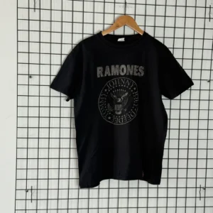 Ramones Koszulka Band Tee Czarna XL Vintage Streetwear - zdjęcie 3