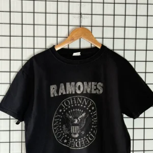Ramones Koszulka Band Tee Czarna XL Vintage Streetwear - zdjęcie 4