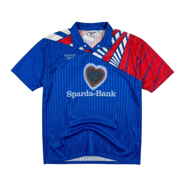 Reebok Koszulka Jersey Piłkarska XL Vintage Streetwear - widok ogólny przód vintage