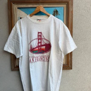 San Francisco Koszulka Nadruk XL Vintage Streetwear Retro - zdjęcie 4