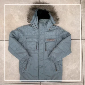 Schott Kurtka Parka Zimowa XL Vintage Streetwear - zdjęcie 2