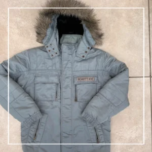 Schott Kurtka Parka Zimowa XL Vintage Streetwear - zdjęcie 3