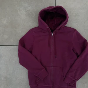 Sherpa Bluza Fioletowa M Vintage Streetwear Retro - zdjęcie 4