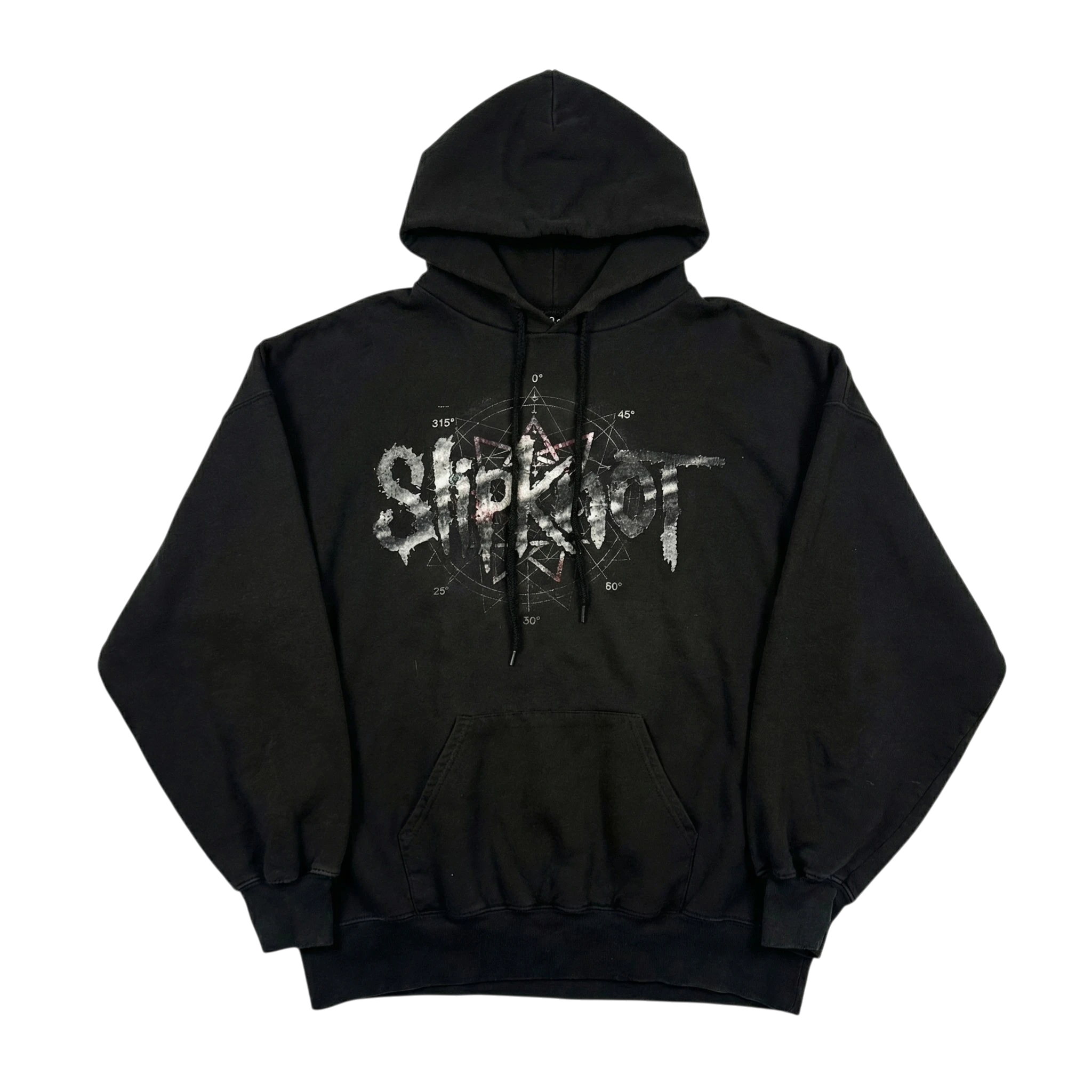 Slipknot Bluza Czarna Metal Band XXL Vintage Streetwear - widok ogólny przód vintage