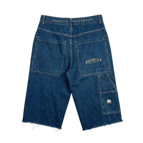 Southpole Spodenki Baggy Hip Hop XL Vintage Streetwear - widok ogólny przód vintage
