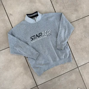 Starter Bluza 1/4 Zapinana XL Vintage Retro Streetwear - zdjęcie 3