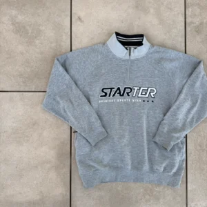 Starter Bluza 1/4 Zapinana XL Vintage Retro Streetwear - zdjęcie 4