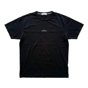 Stone Island Koszulka Czarna XXXL Vintage Streetwear - widok ogólny przód vintage