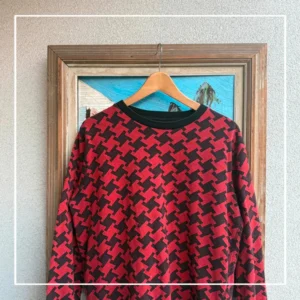 Stüssy Koszulka Longsleeve Czerwona L Vintage Streetwear - zdjęcie 3