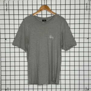 Stüssy Koszulka Szara Nadruk XL Vintage Streetwear - zdjęcie 3