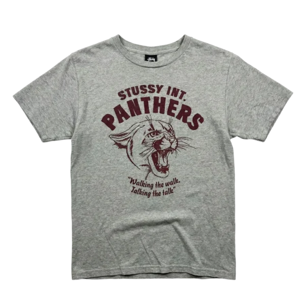 Stüssy Koszulka T-shirt Logo M Vintage Streetwear Retro - widok ogólny przód vintage