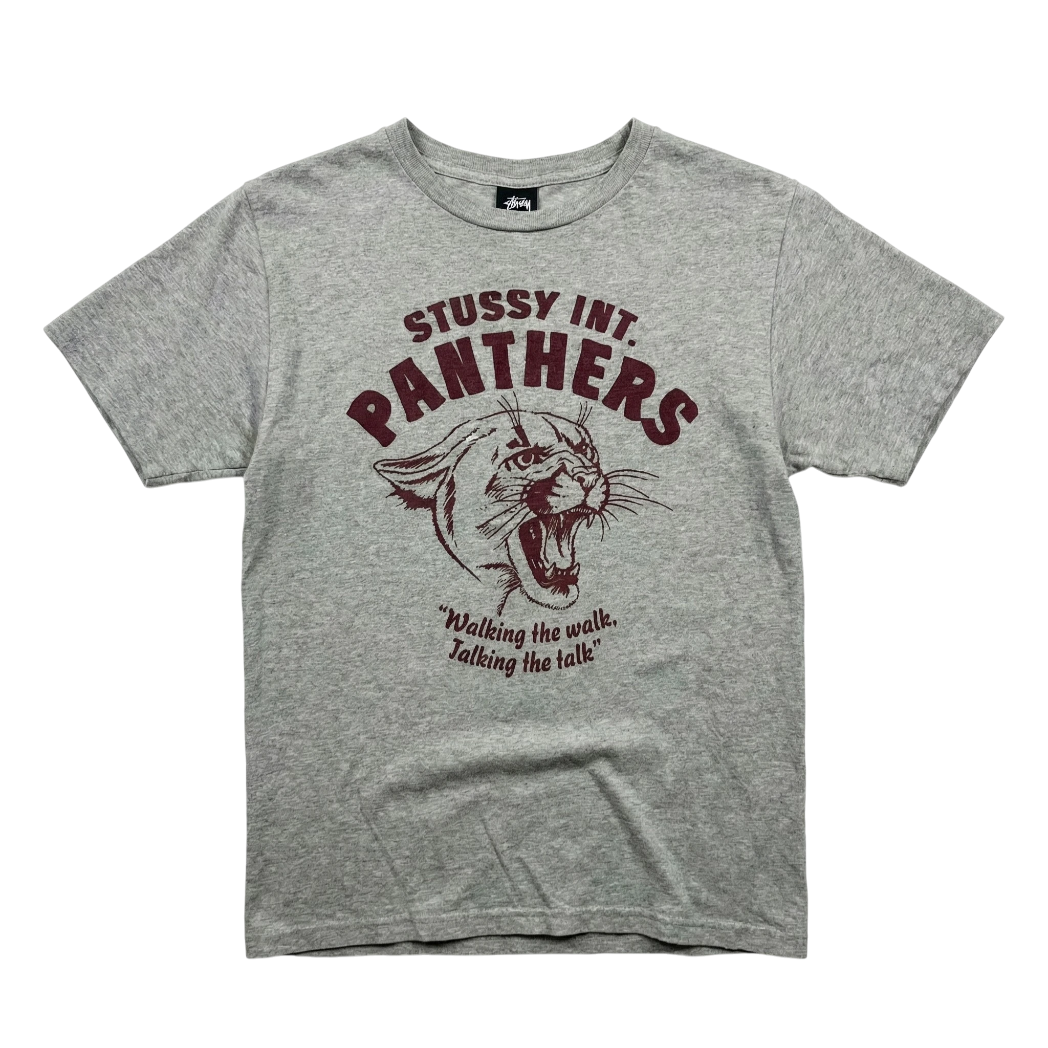 Stüssy Koszulka T-shirt Logo M Vintage Streetwear Retro - widok ogólny przód vintage